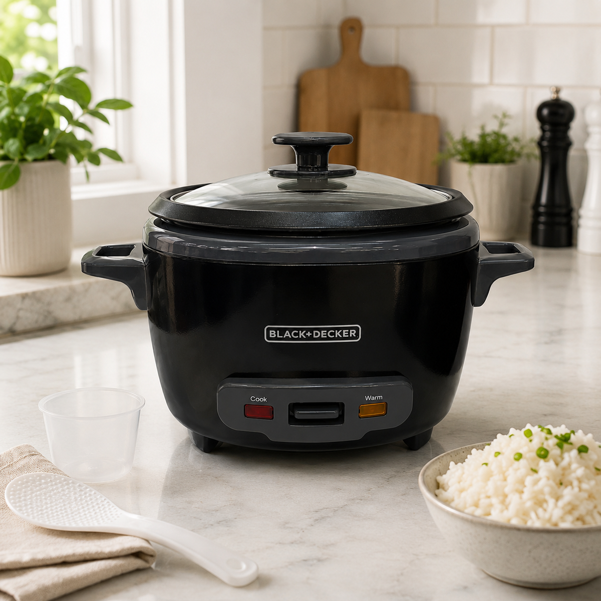 Olla Arrocera BLACK+DECKER 20 Tazas