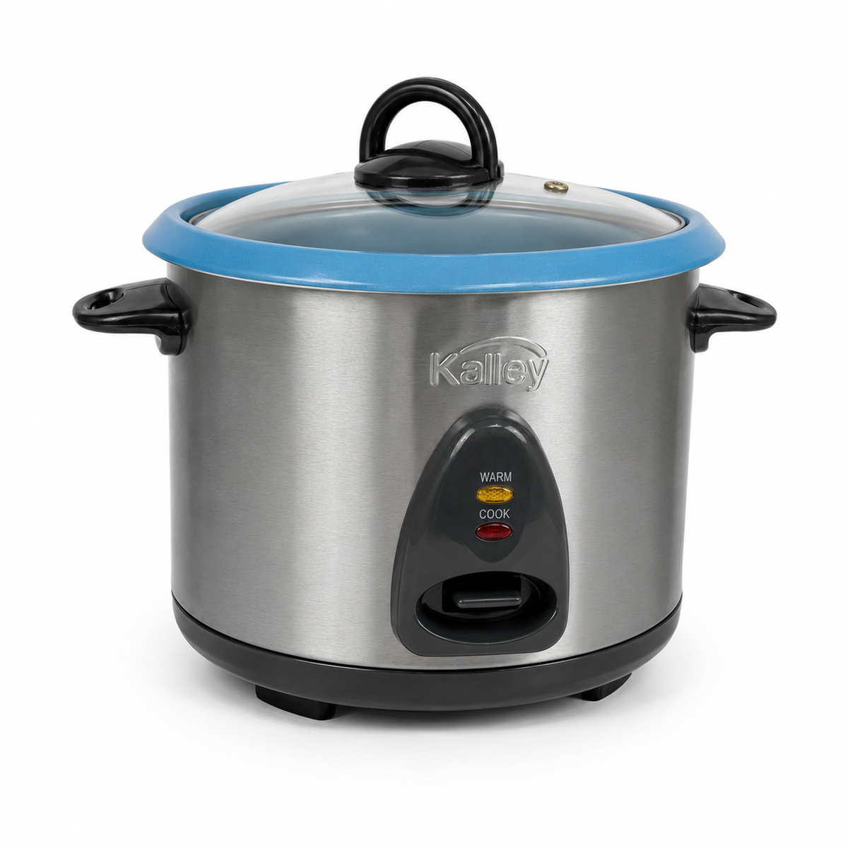 Olla arrocera con vaporizador 7 tazas plateada KALLEY