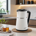Tetera eléctrica élite blanca 1.7 litros 1400W UNIVERSAL