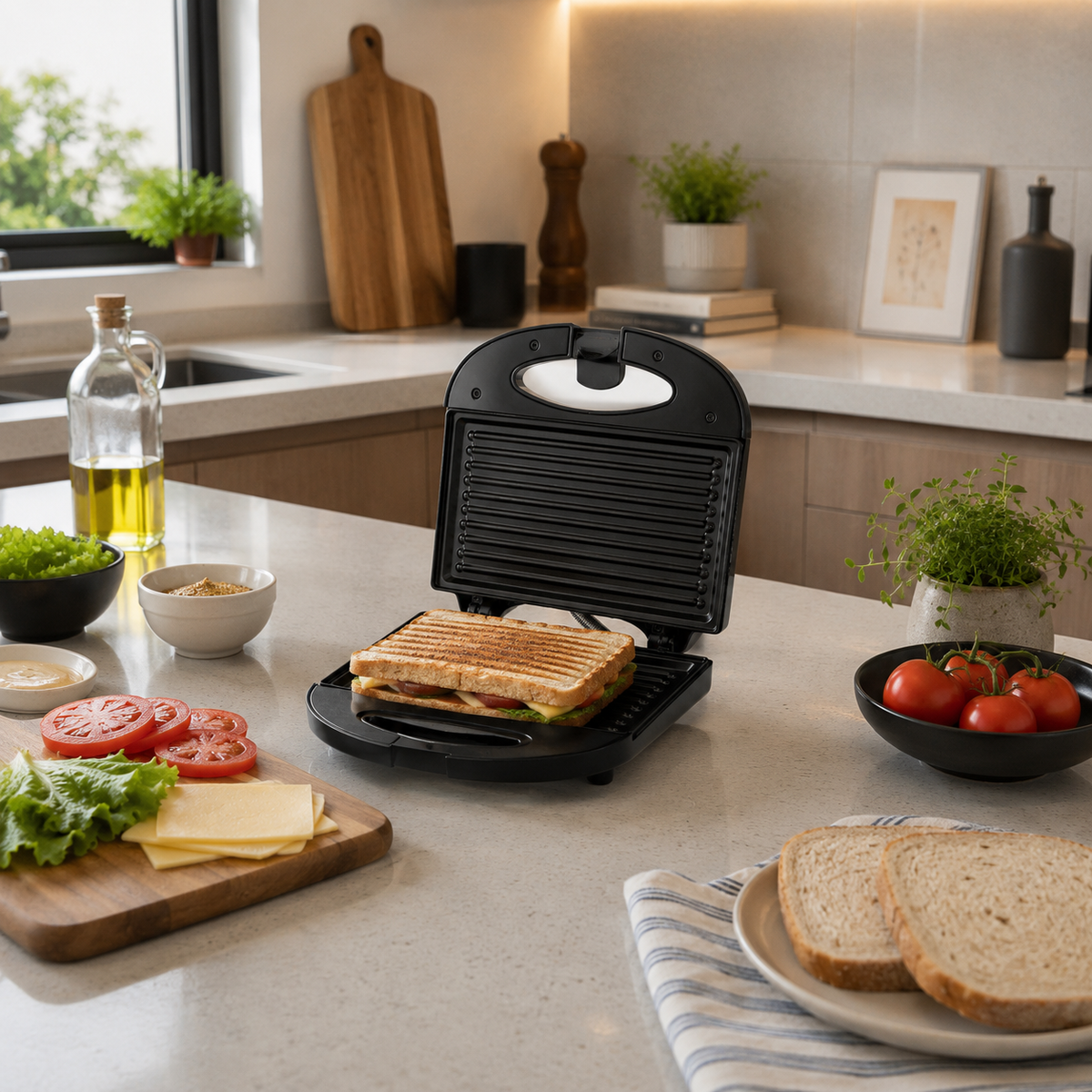 Sanduchera asador Altezza