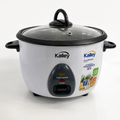 Olla arrocera con vaporizador 10 tazas plateada KALLEY