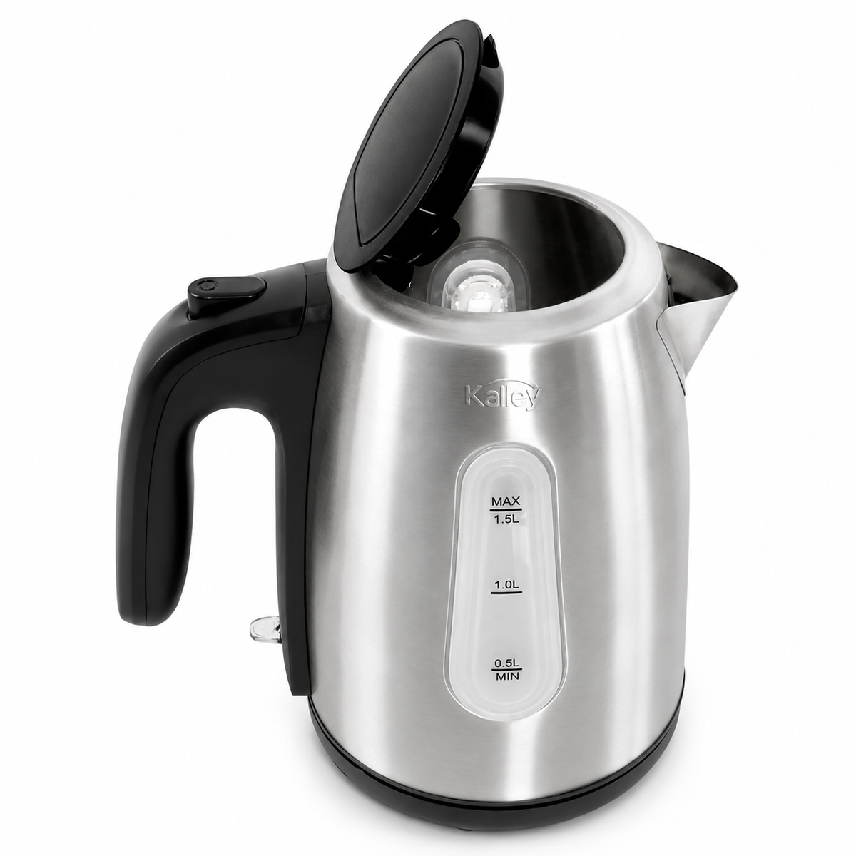 Hervidor de agua 1.5 litros 1500W aluminio KALLEY