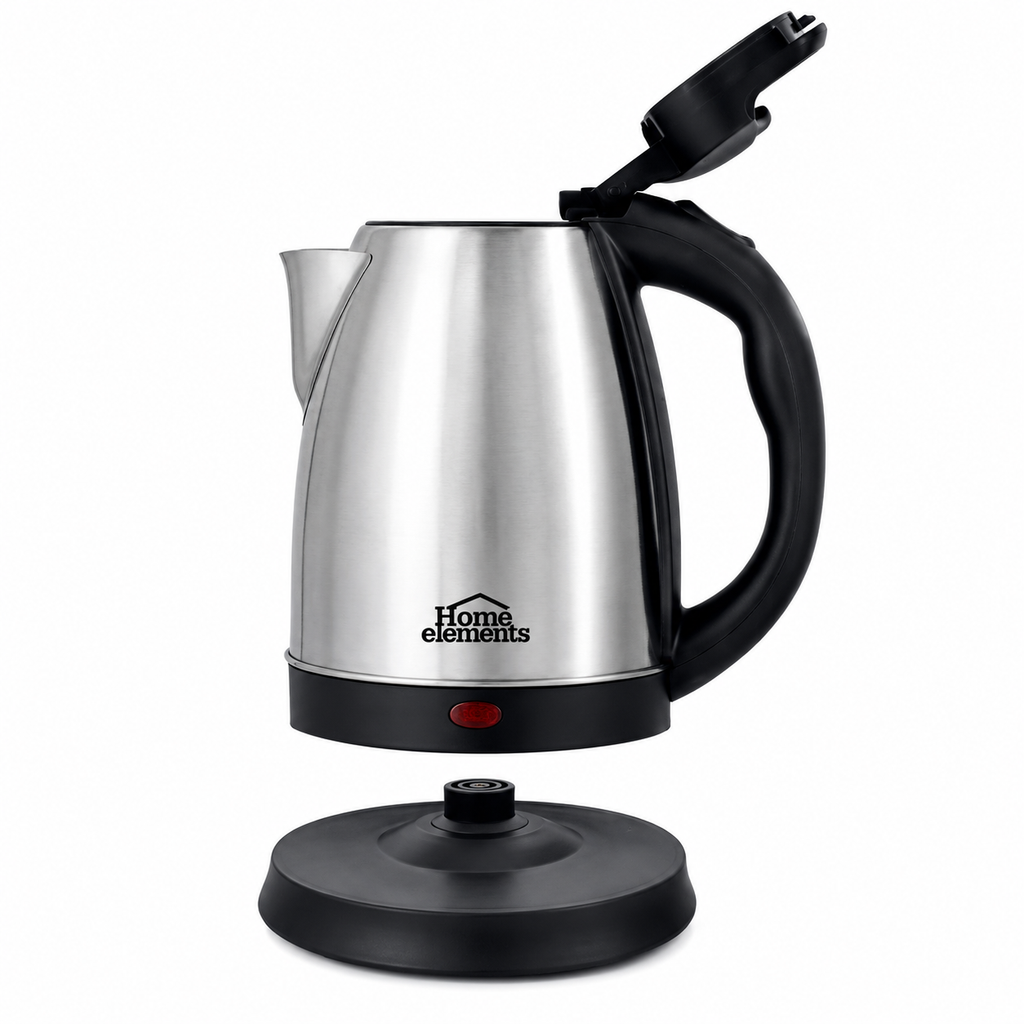 Cafetera Hervidora 2 en 1 1.8 litros acero inox HOME ELEMENTS