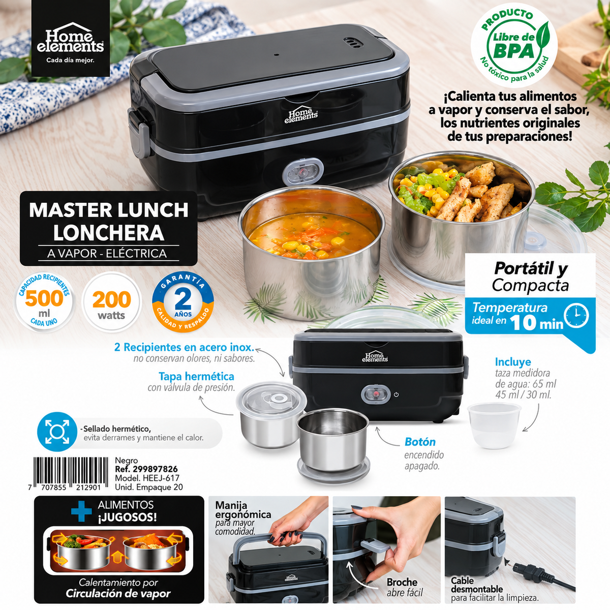 lonchera master lunch HOME ELEMENTS