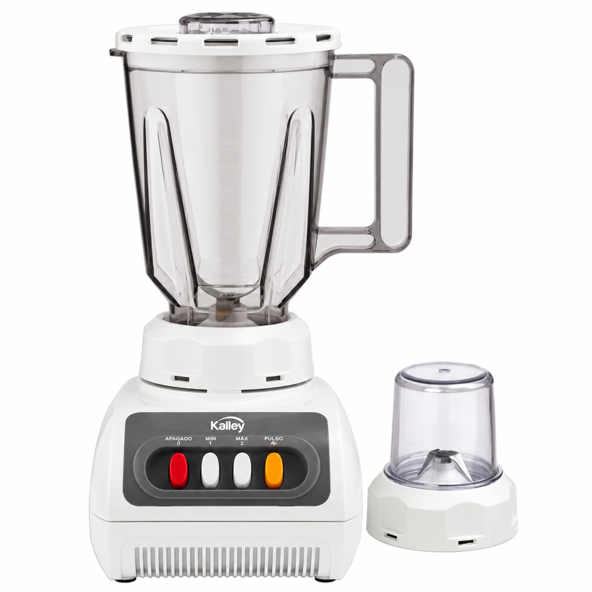 Licuadora 1.5 litros blanca 400w Kalley pasta