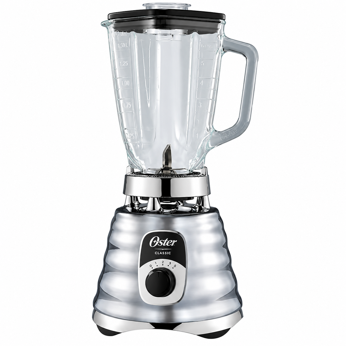 Licuadora clásica 1000 W metalica 3 vel OSTER