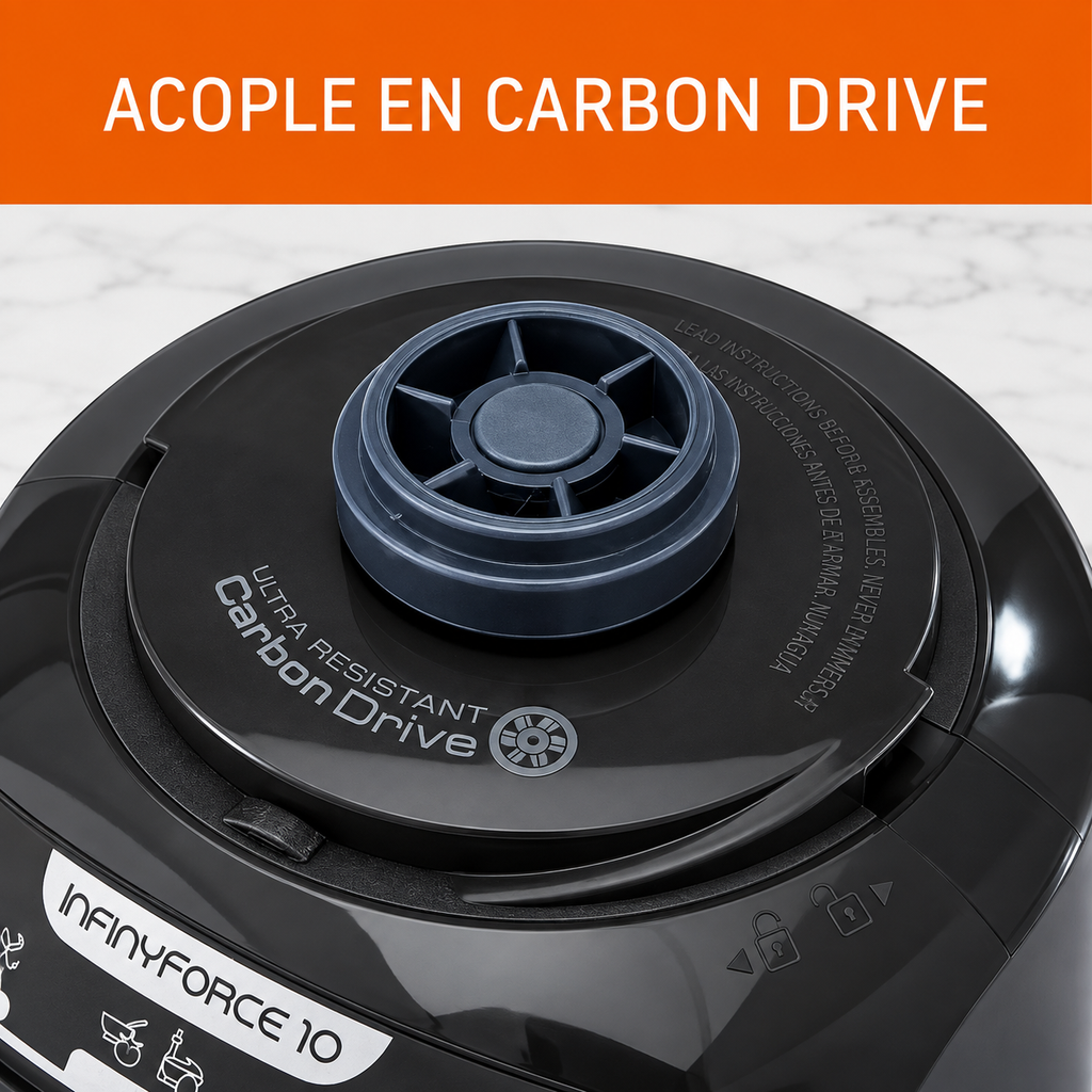 Licuadora Infiny force 10 velocidades 600 W IMUSA