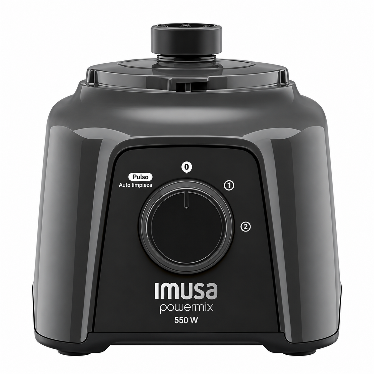 Licuadora powemix plus 550w 2 litros Negra IMUSA