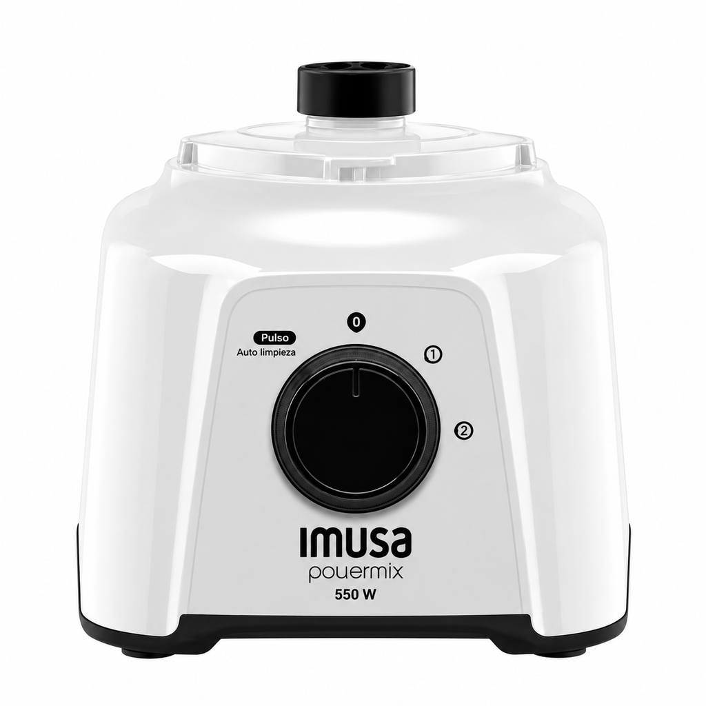 Licuadora powermix plus 550w 2 litros blanca IMUSA