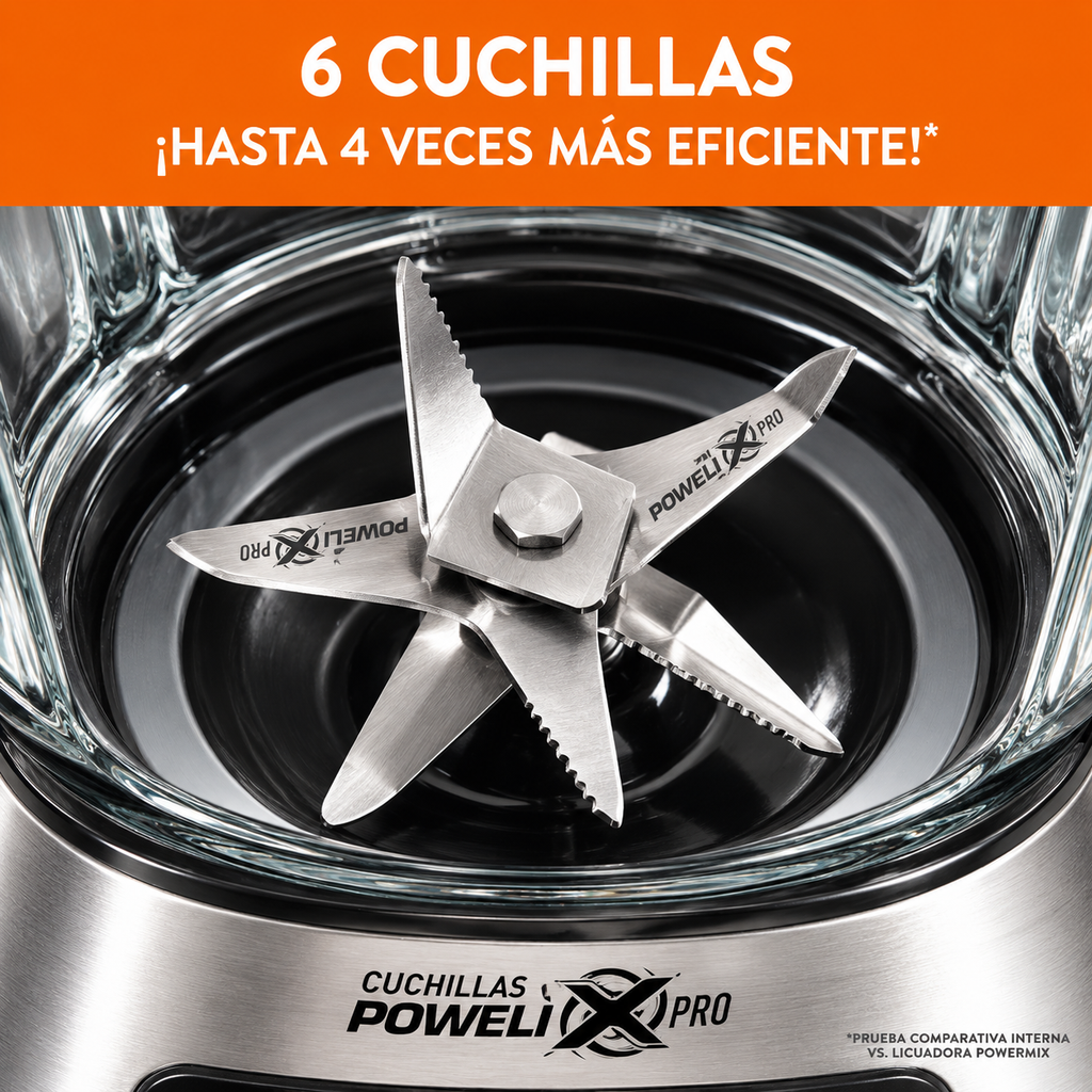 Licuadora ultraforce 1000W vaso vidrio 2.2litros dos velocidades IMUSA
