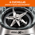 Licuadora ultraforce 1000W vaso vidrio 2.2litros dos velocidades IMUSA