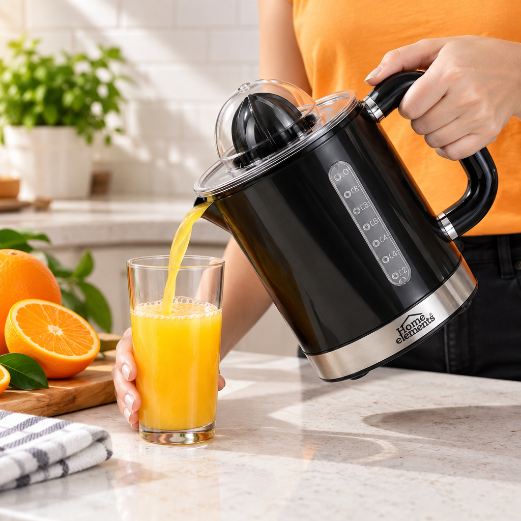 Exprimidor de jugo 1.4 litros HOME ELEMENTS