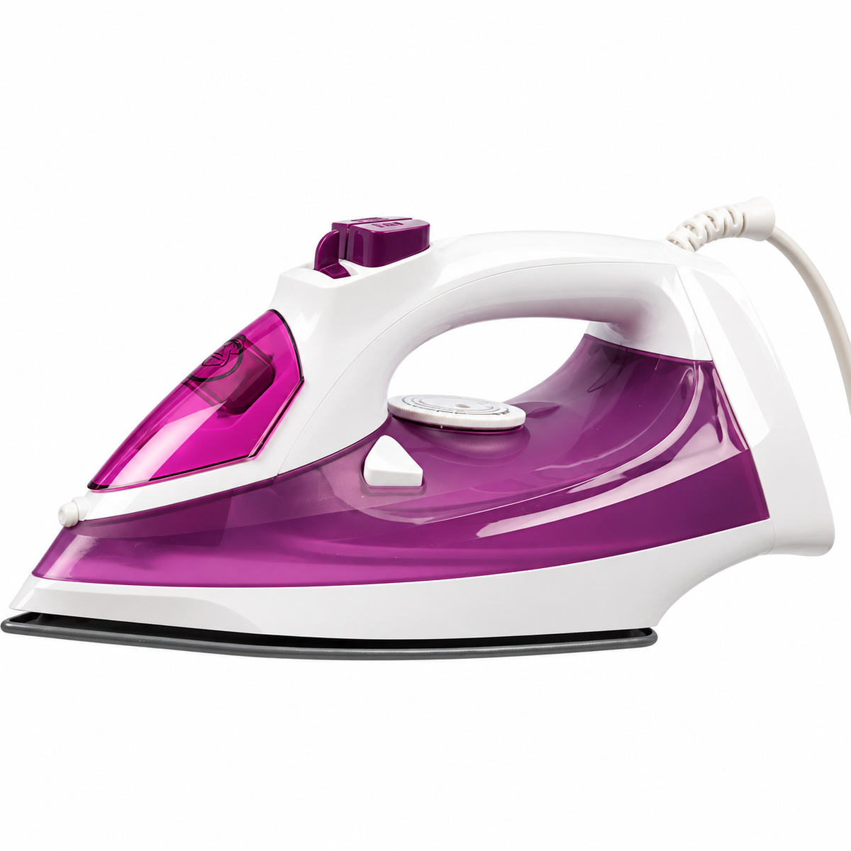 Plancha a vapor 1200W 21 salidas morado UNIVERSAL