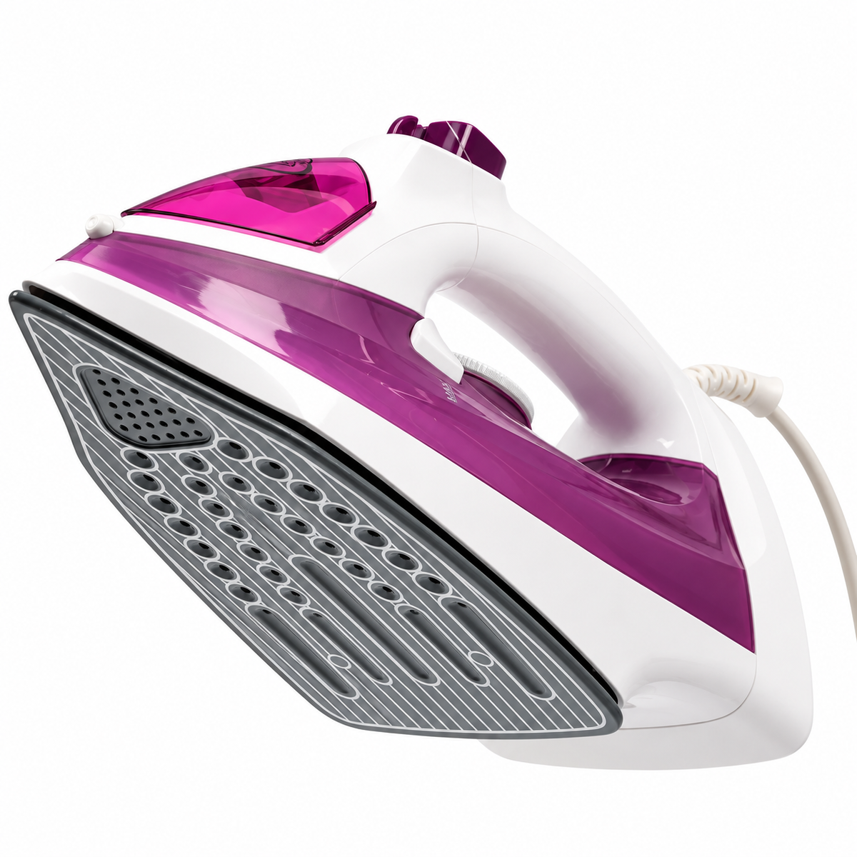 Plancha a vapor 1200W 21 salidas morado UNIVERSAL
