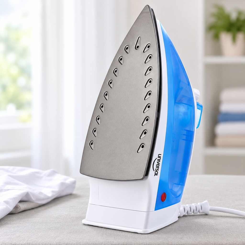 Plancha a vapor 1200W 19 salidas azul UNIVERSAL