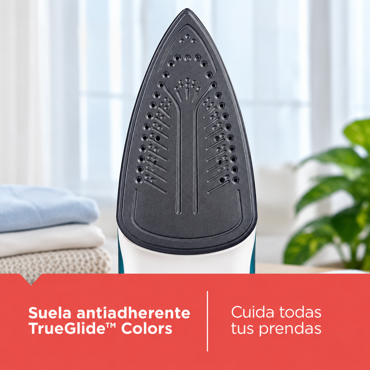 Plancha con golpe de calor azul 1200W BLACK+DECKER