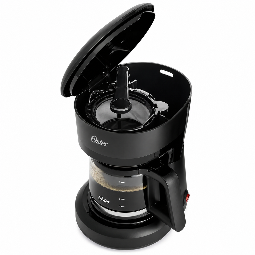 Cafetera Oster 5 tazas filtro reutilizable