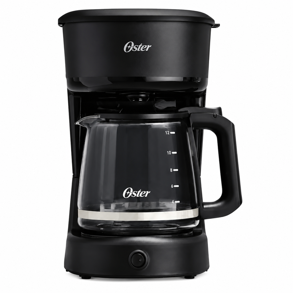 Cafetera Oster 12 tazas negra
