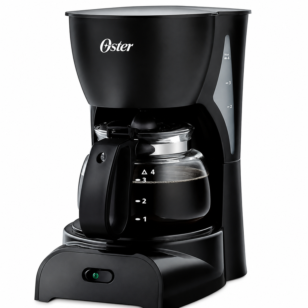 Cafetera Oster 4 tazas negra