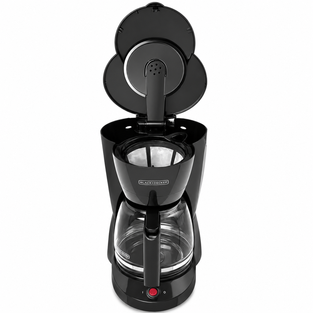 Cafetera filtro permanente 12 tazas Black+Decker