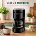 Cafetera Imusa Cafe City 6 tazas negra