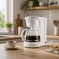 Cafetera Kalley  8 tazas 750W blanca
