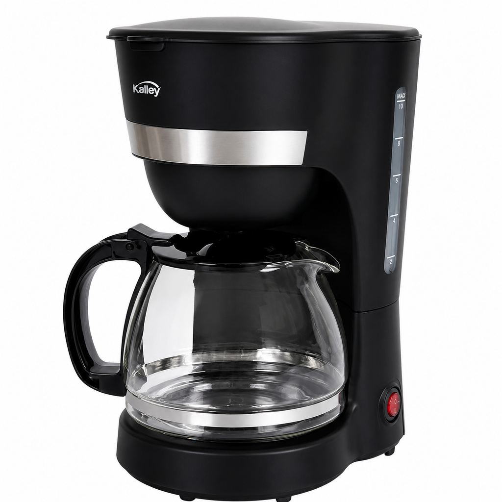 Cafetera Kalley  10 tazas 750W negra