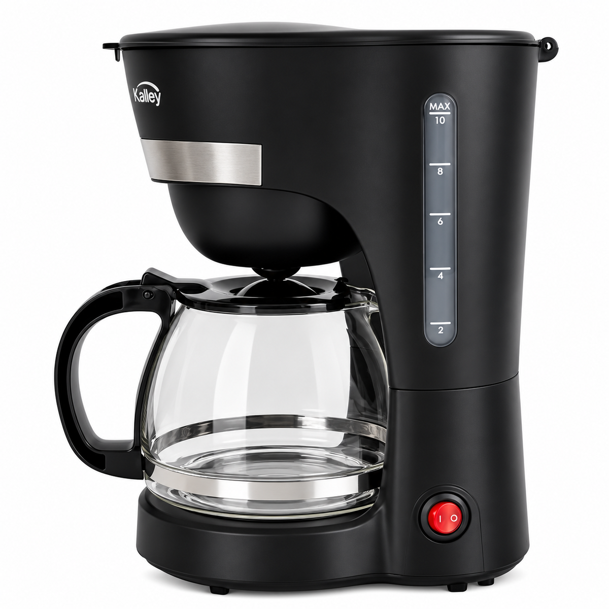 Cafetera Kalley  10 tazas 750W negra