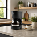 Cafetera Kalley 4 tazas 600W negra