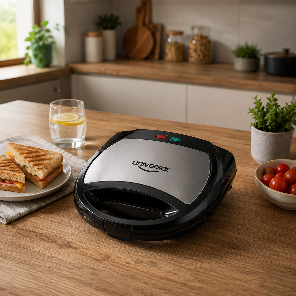 Sanduchera sonrisa grill universal