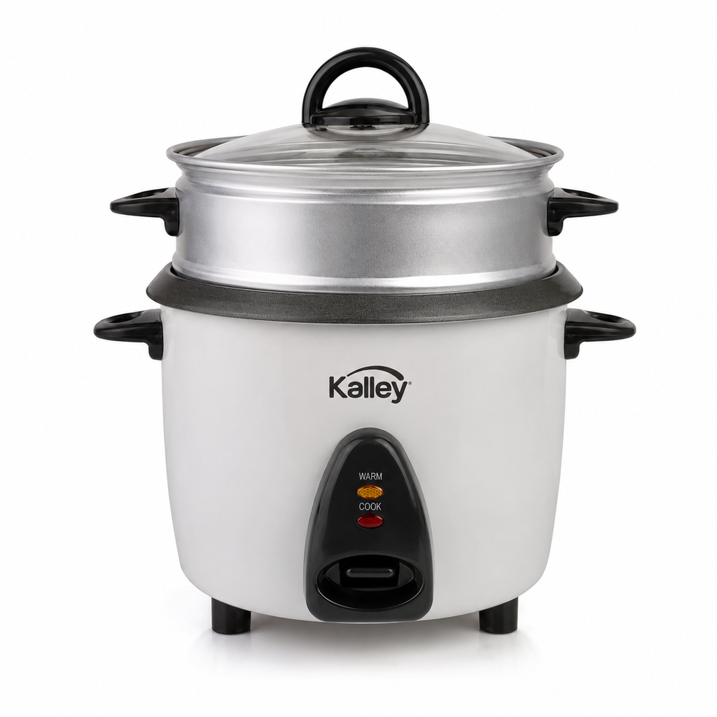 Olla arroceras vaporizador 7 tazas blanca KALLEY