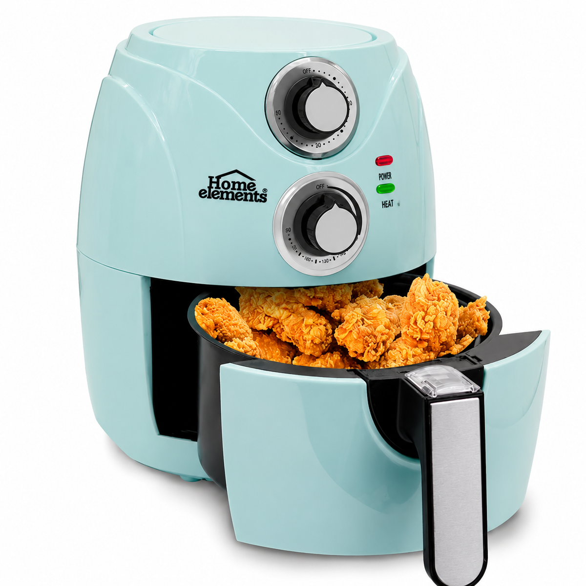 freidora de aire 1.8 litros azul HOME ELEMENTS