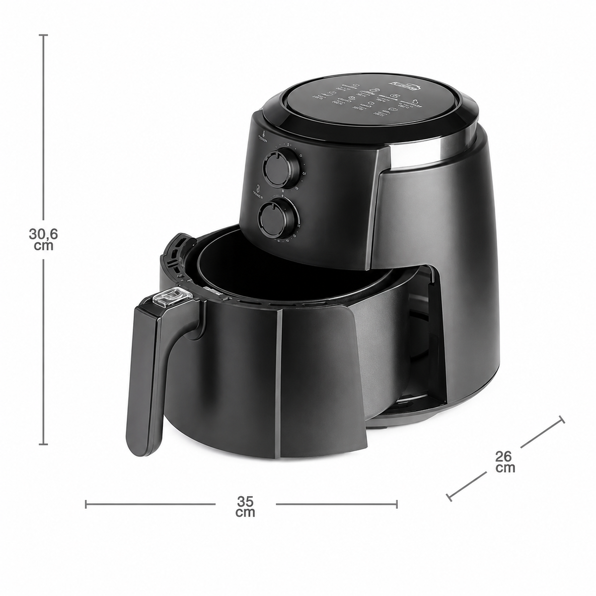 Freidora de aire 3.5 litros 1500W KALLEY