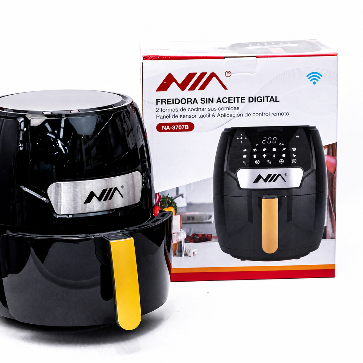 Freidora de aire 1400w 4 litros NIA