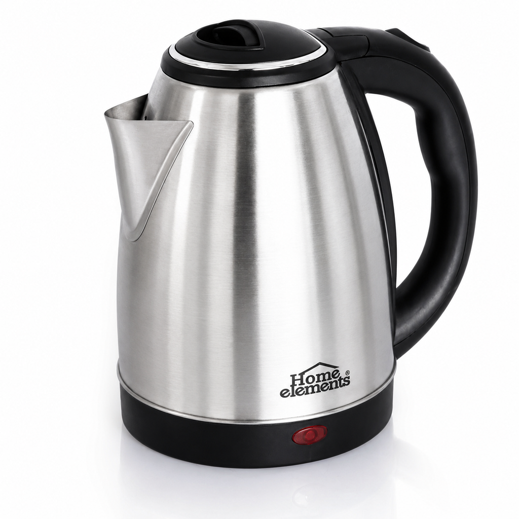 Cafetera Hervidora 2 en 1 1.8 litros acero inox HOME ELEMENTS