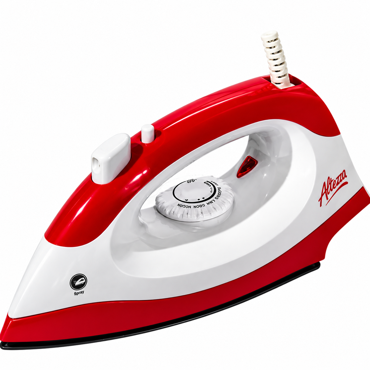 Plancha seca roja 1000W ALTEZZA