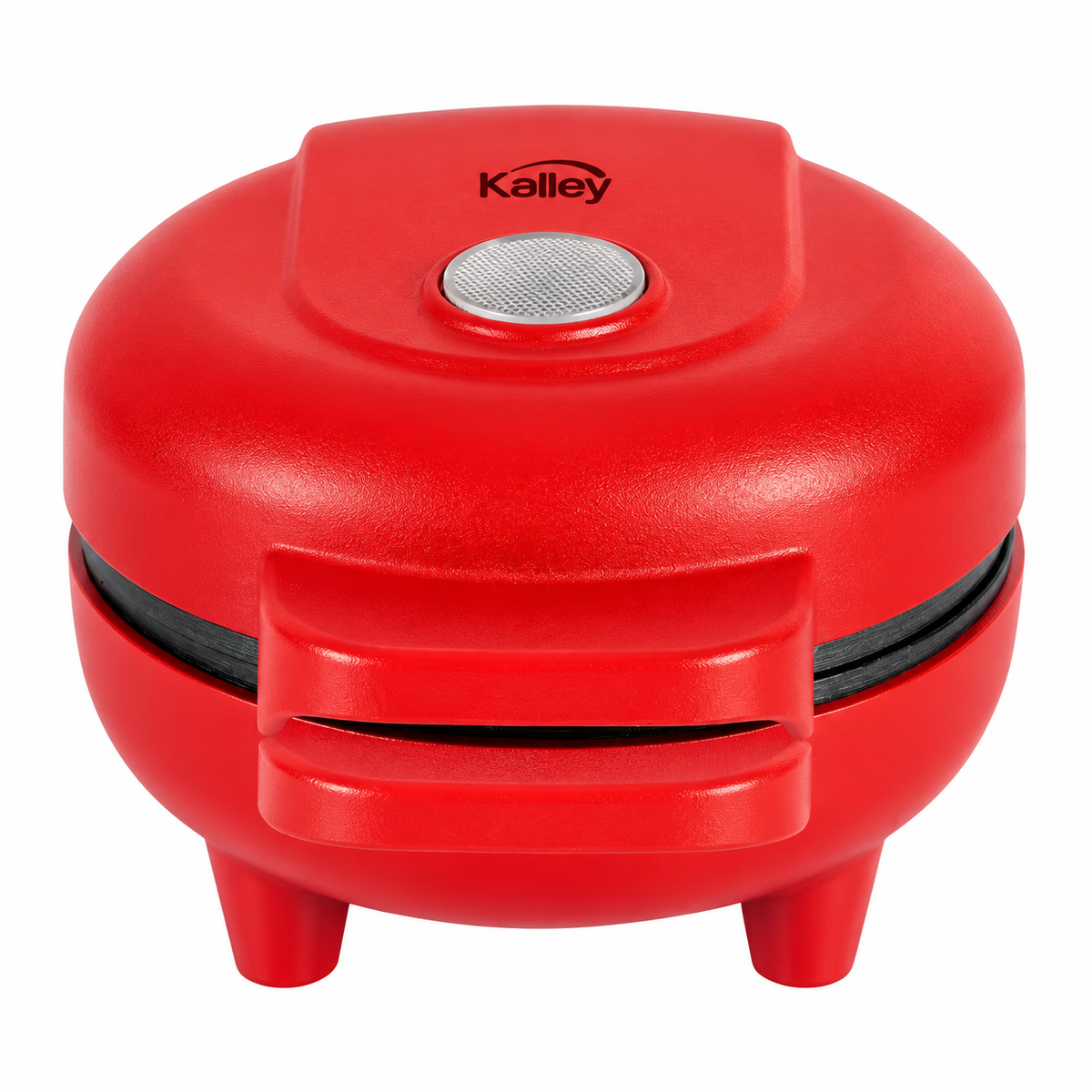 Mini waflera antiadherente roja 550W KALLEY