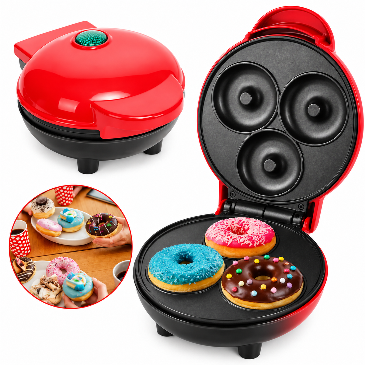 Mini waflera Maker Dona ROHS