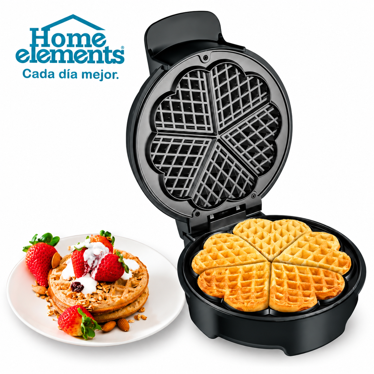 Waflera doble HOME ELEMENTS