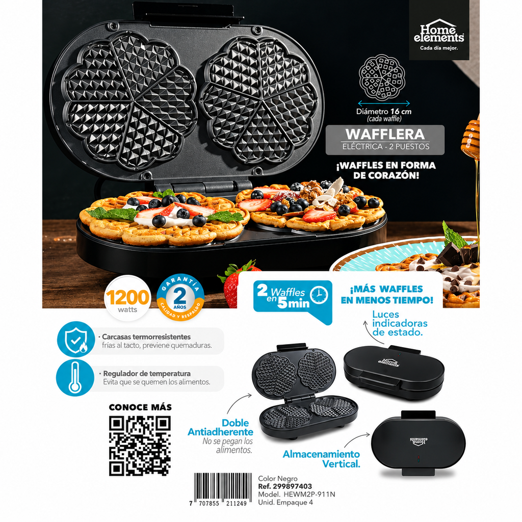 Waflera Inox UNIVERSAL