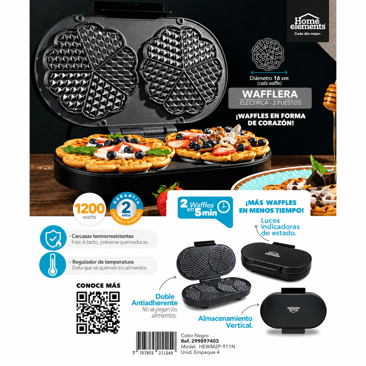 Waflera Inox UNIVERSAL