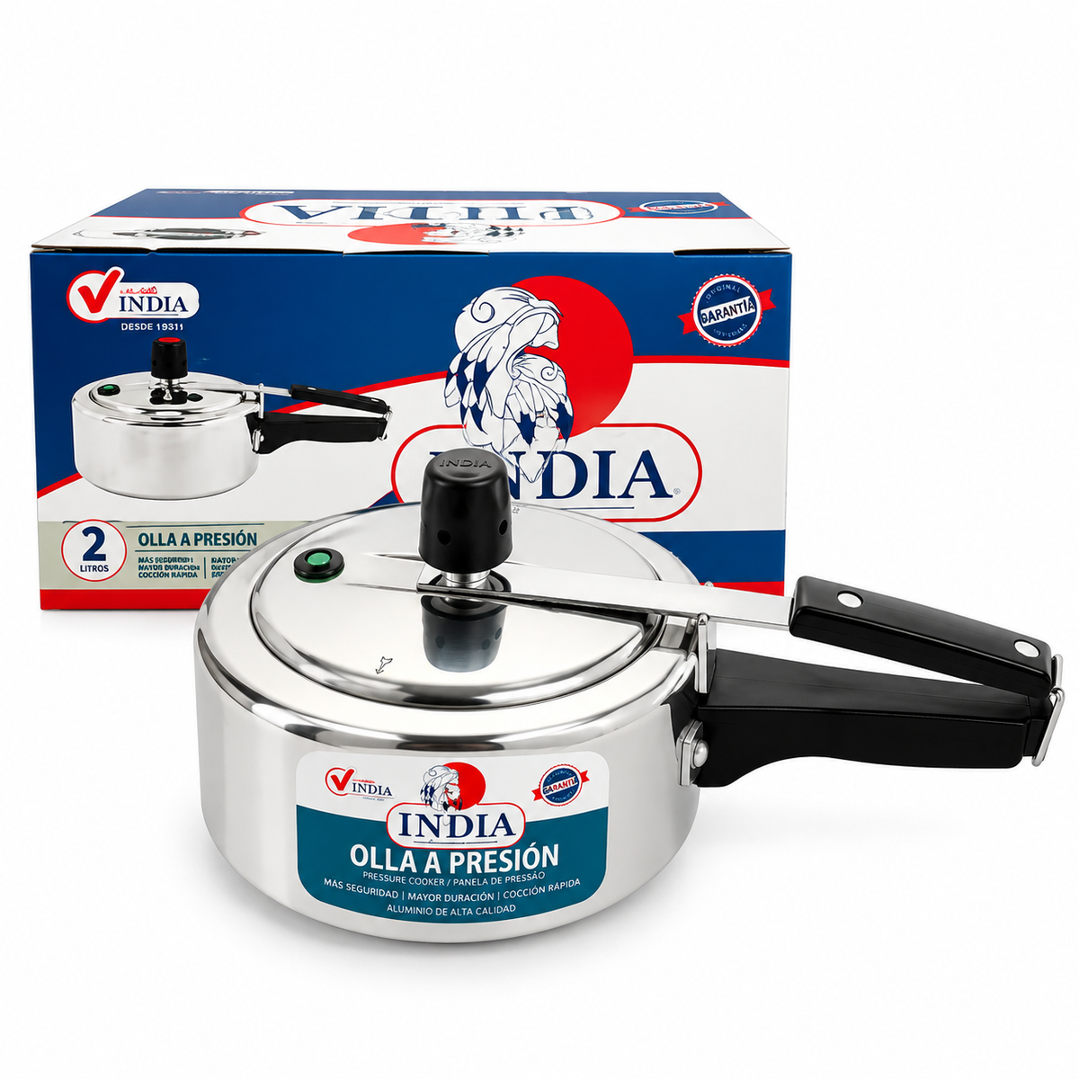olla a presion 2 litros INDIA