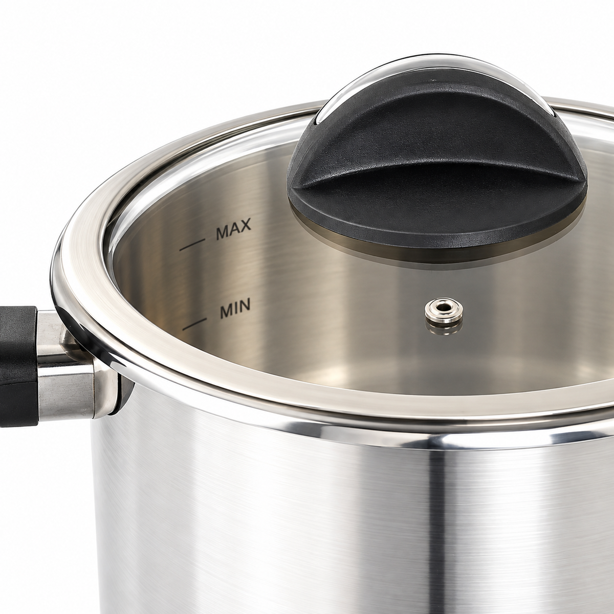Olla presión acero inox 4 litros y 4 sistemas de seguridad UNIVERSAL
