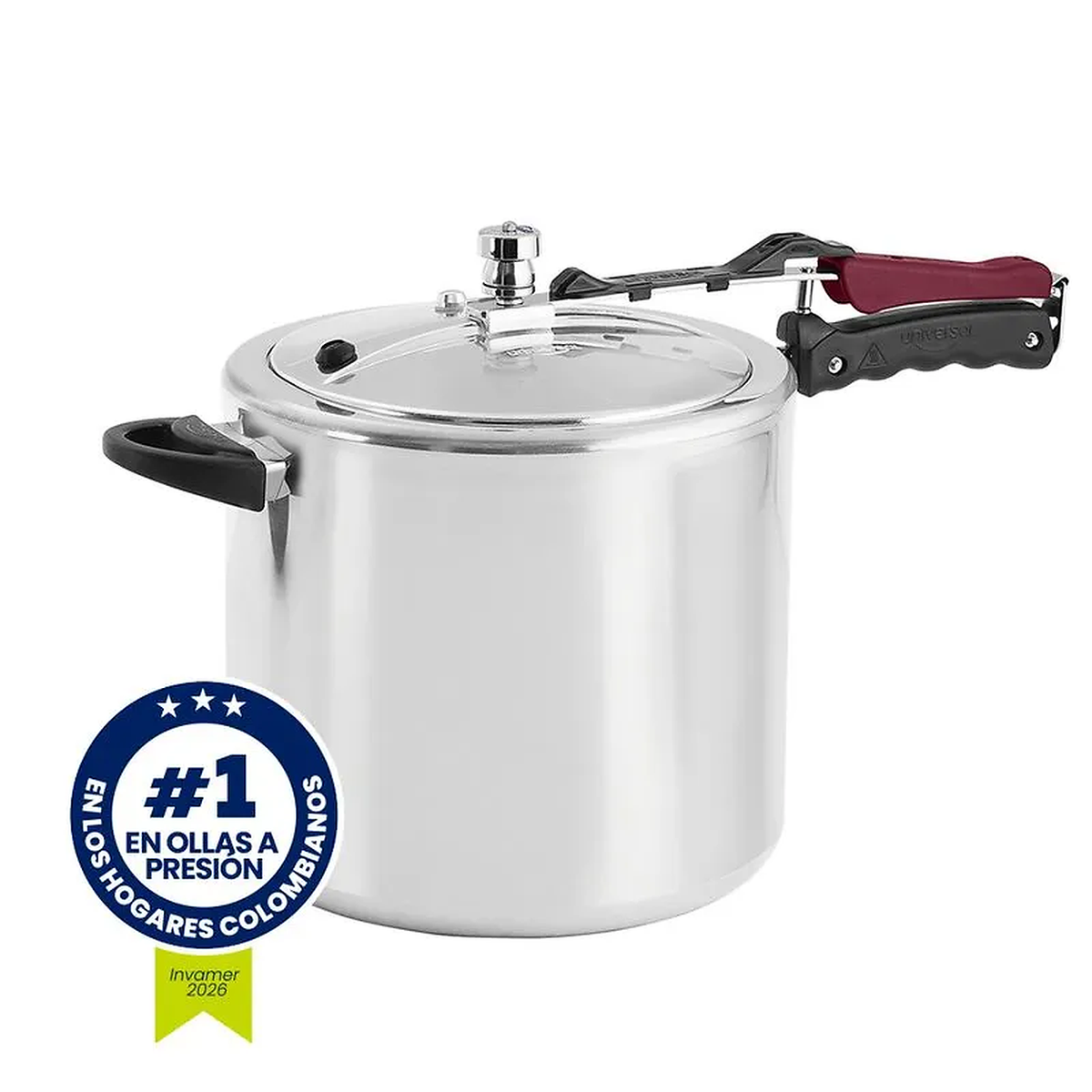 Olla presión élite acer inox con tapa de vidrio 6 litros UNIVERSAL