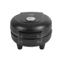 Mini waflera antiadherente negra 550W KALLEY